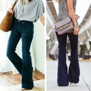 Express "Eva" Fit and Flare Jeans size 4 long